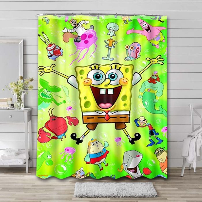 Spongebob squarepants bathroom decor