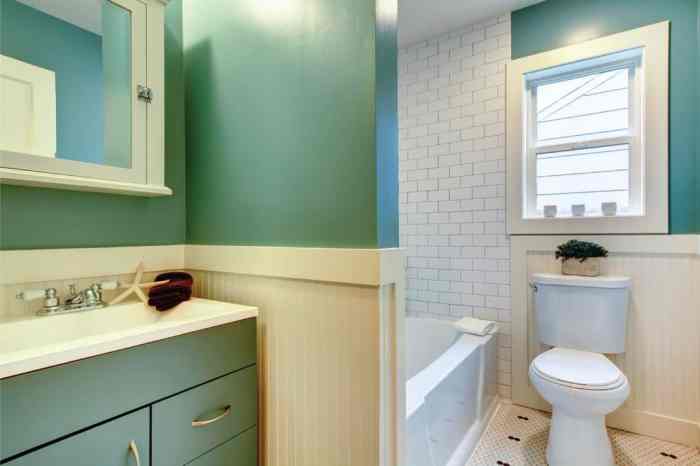 Teal bathroom wall decor