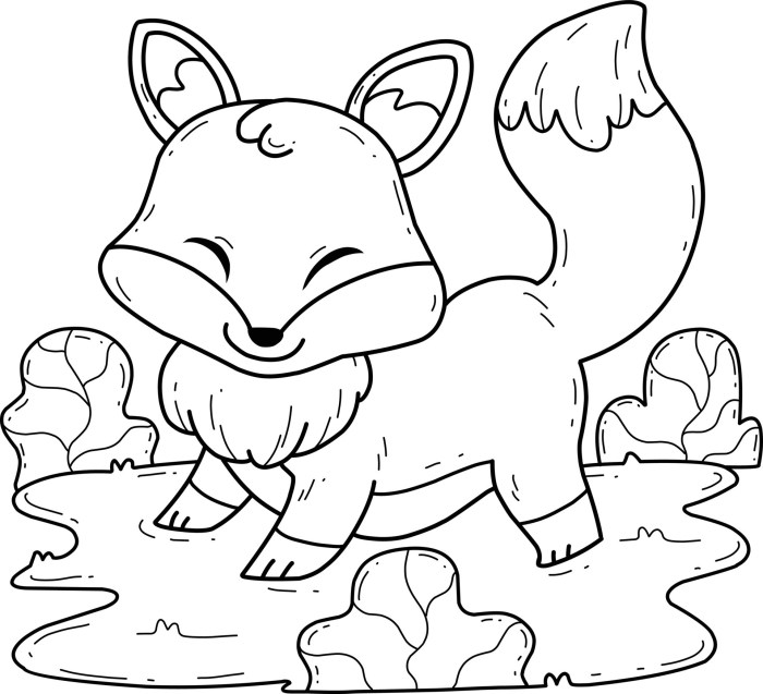 Aminated animal coloring pages