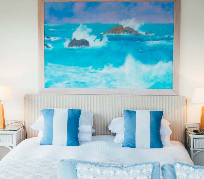 Bathroom wall decor beach