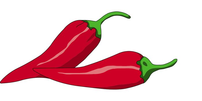 Easy drawing of peppers