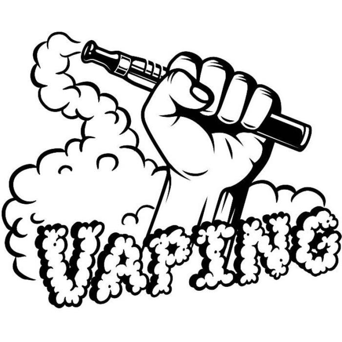 Dont vape drawing easy