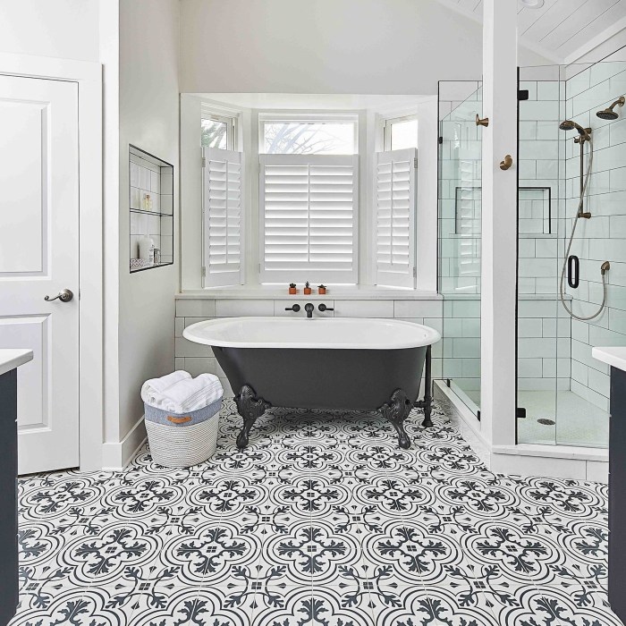 Floor and decor tile bathroom