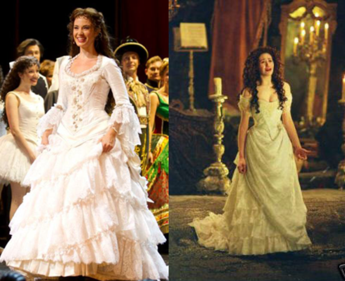 Christine daae wedding dress