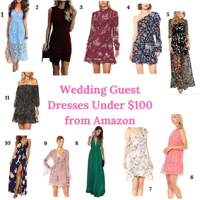 Amazon dress for wedding guest