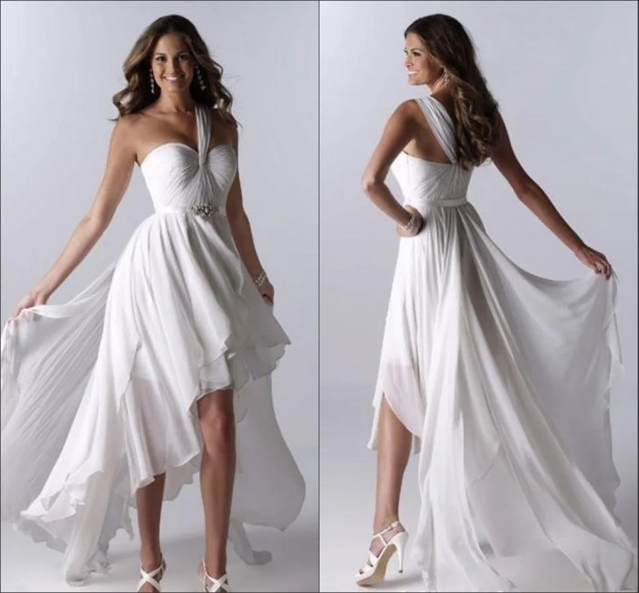 Beach wedding dresses long