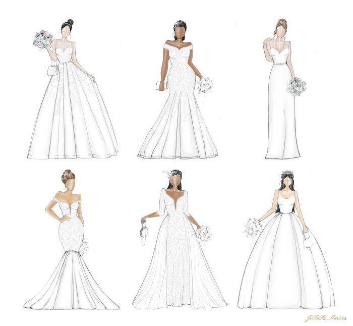 Best wedding dress shape for plus size