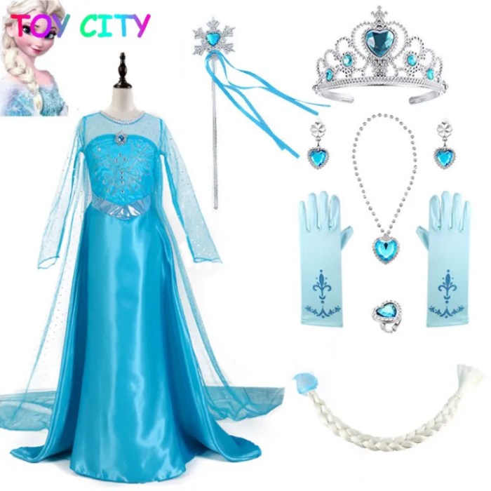 Disney elsa wedding dress