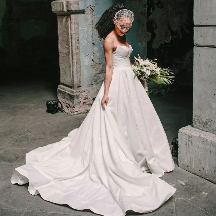 Classic timeless wedding dress