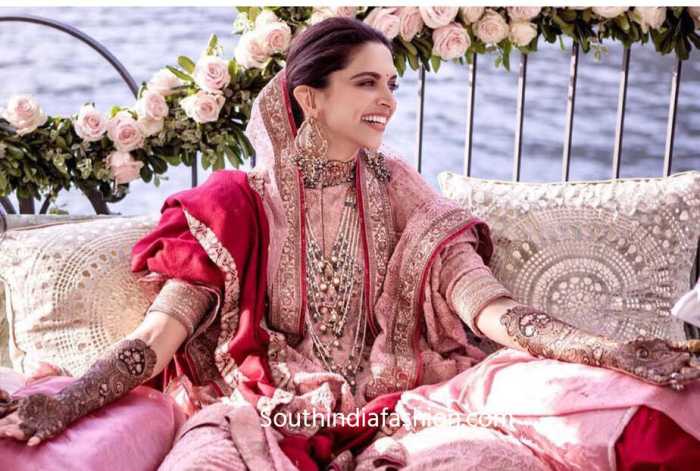 Deepika padukone wedding dress