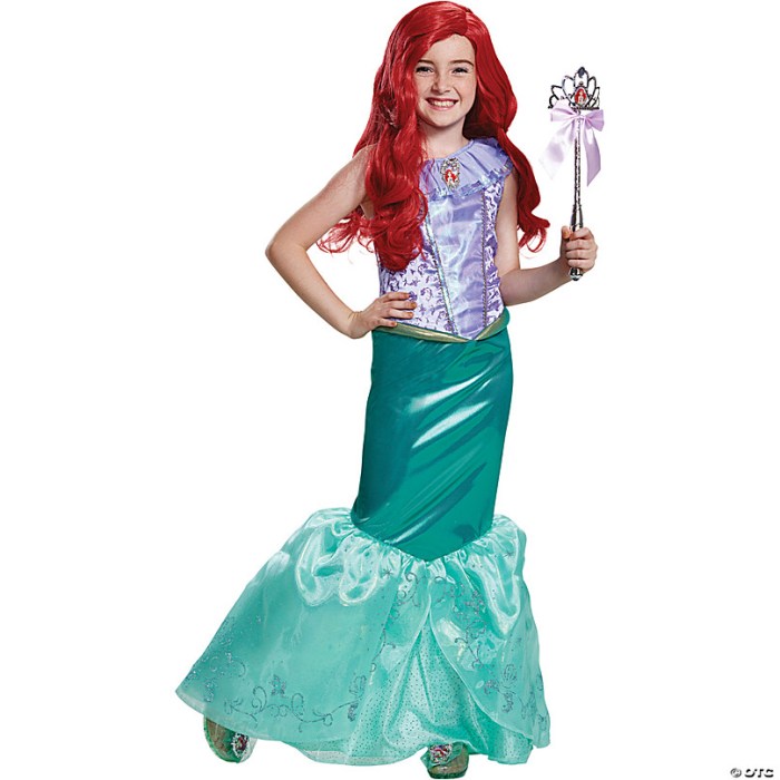 Ariel wedding dress costume