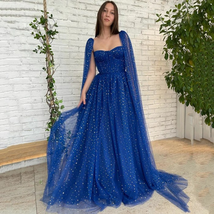 Blue cocktail dresses for wedding