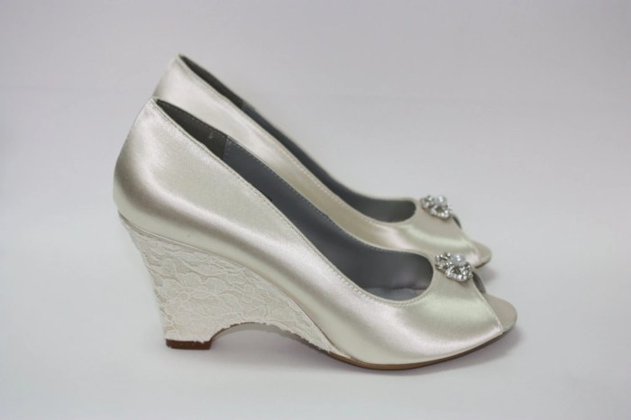 Wedge shoes lace wedding something request order custom made just have like