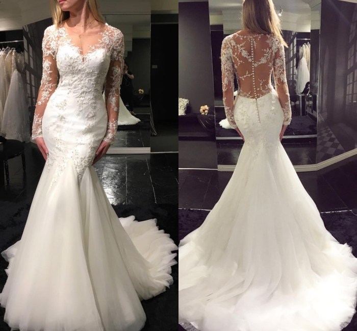 Beautiful mermaid wedding dresses