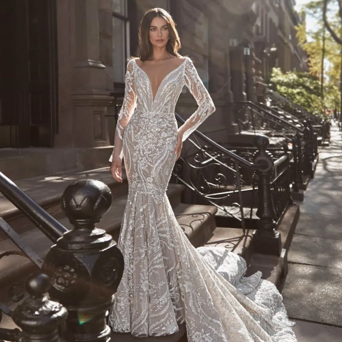 Beautiful mermaid wedding dresses