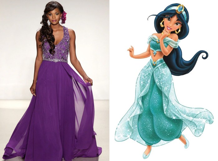 Disney jasmine wedding dress