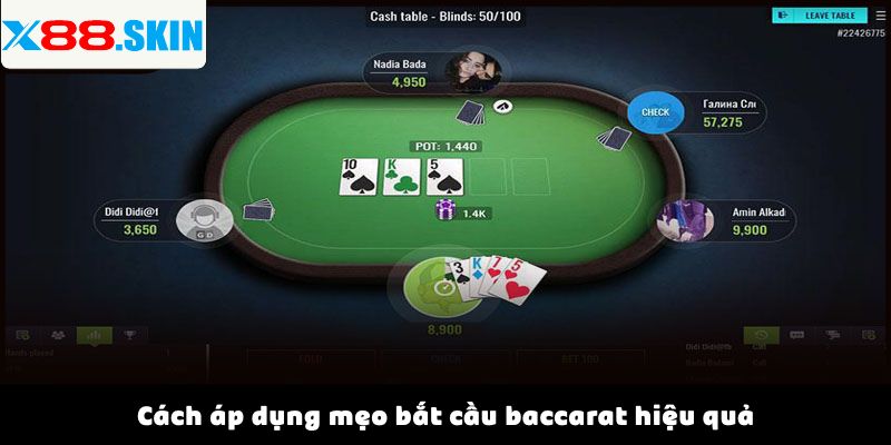 Cách áp dụng mẹo bắt cầu baccarat hiệu quả
